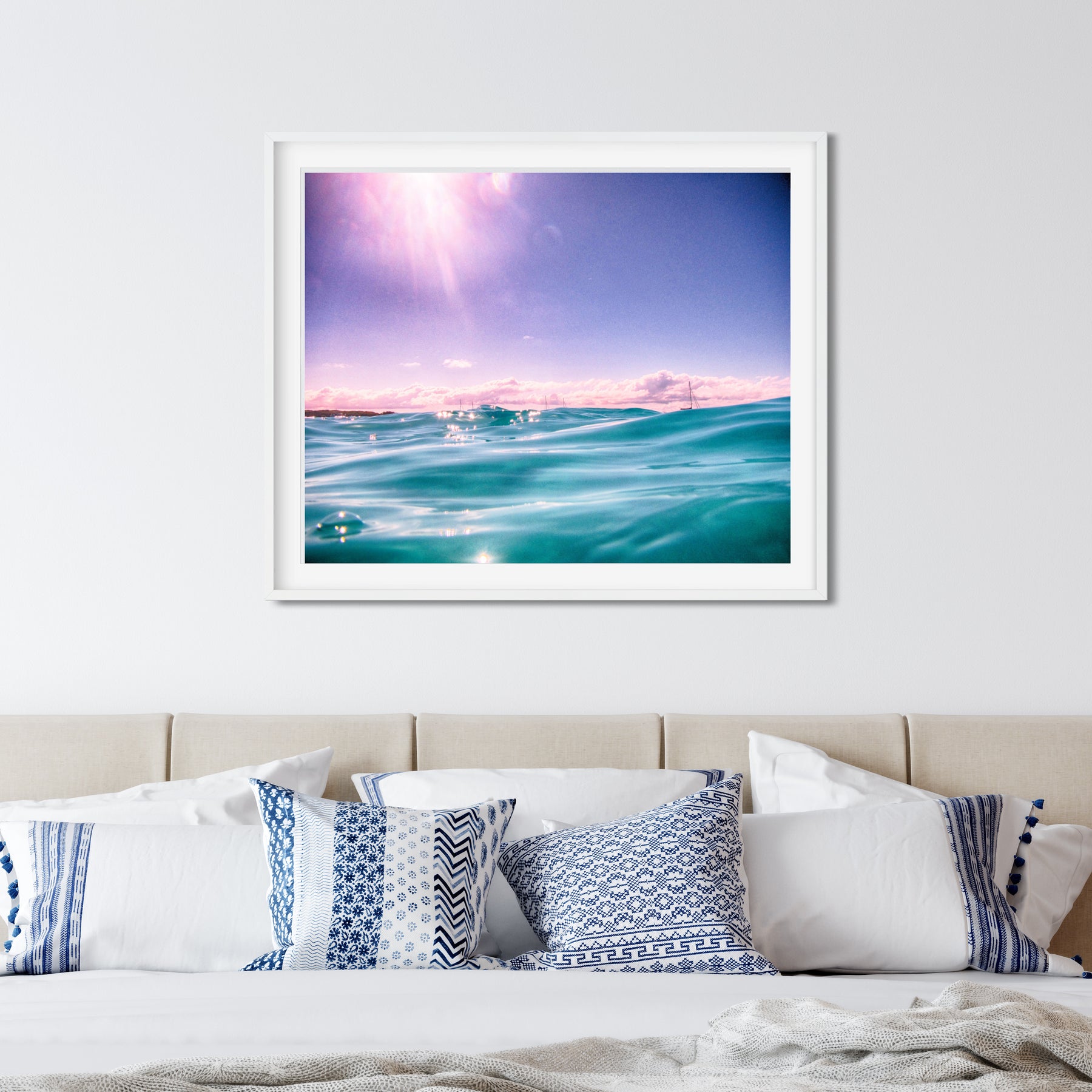 Great Barrier Reef Ocean Wave Wall Art