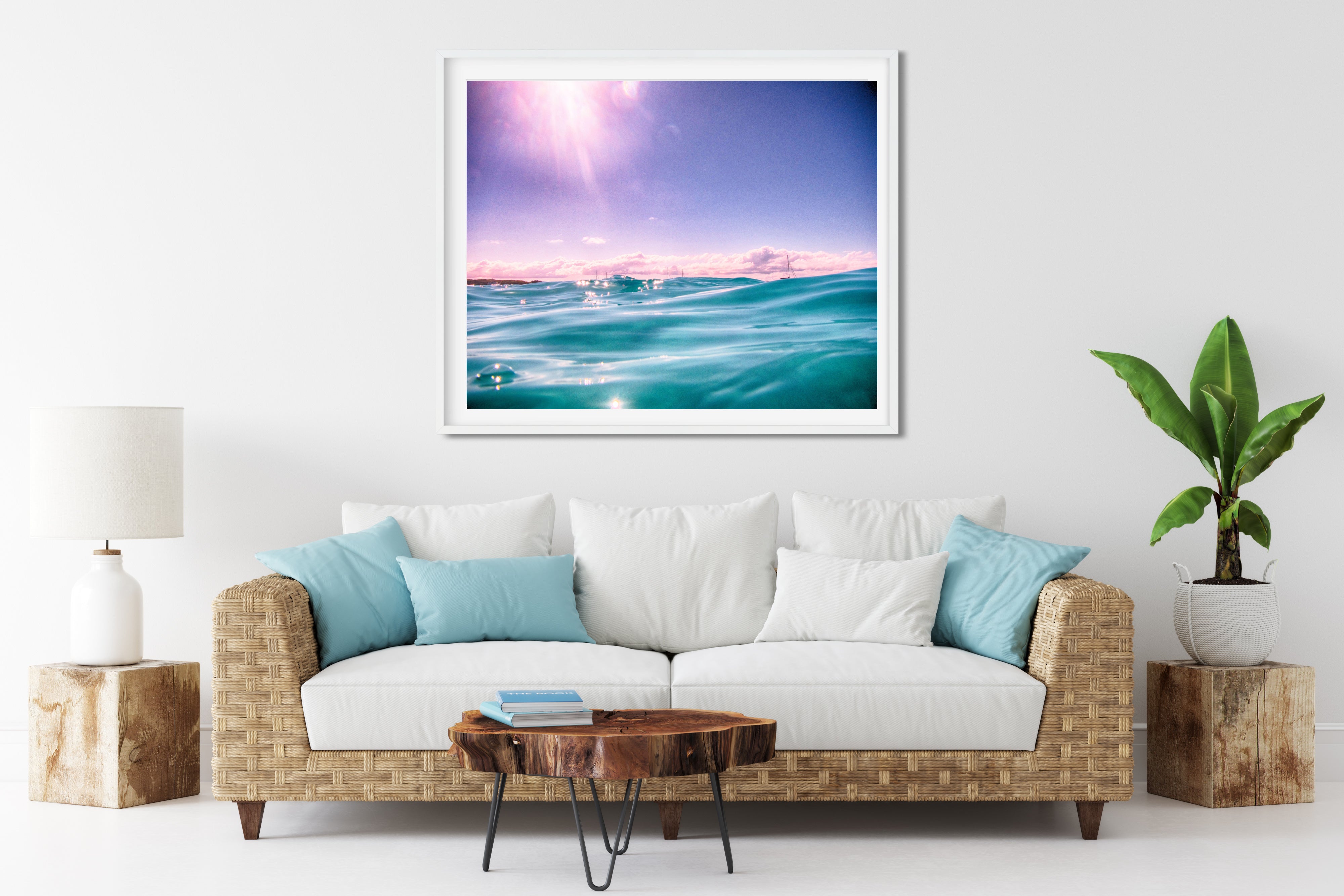 Great Barrier Reef Ocean Wave Wall Art