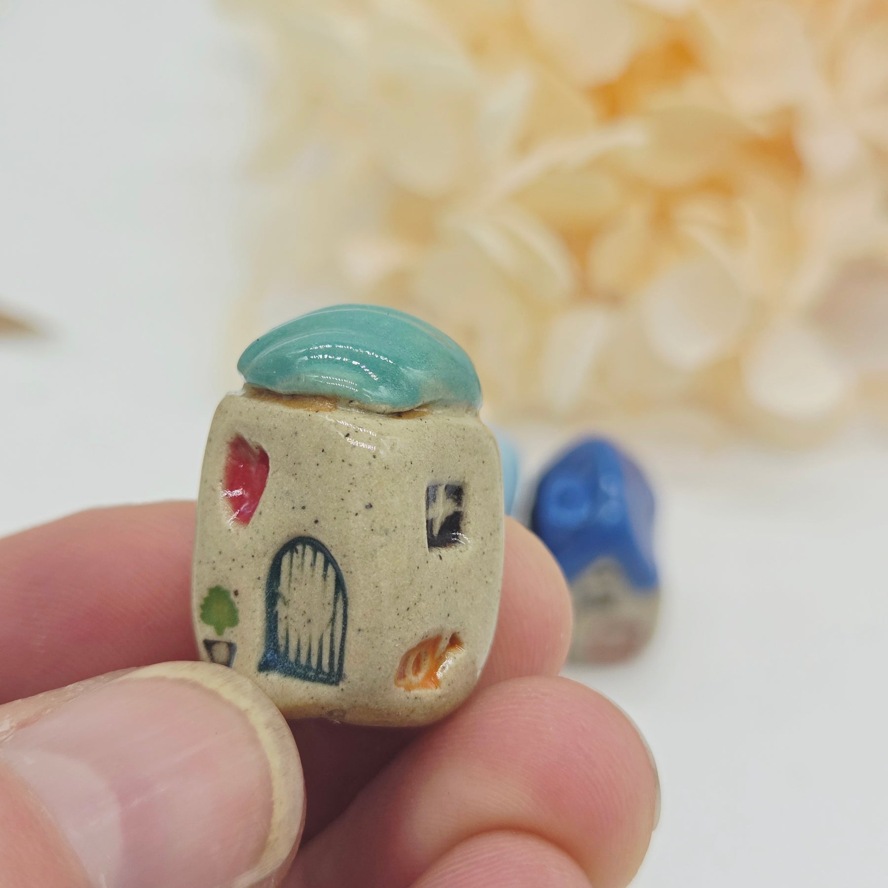 Tiny Ceramic Village - Bluebell Avenue