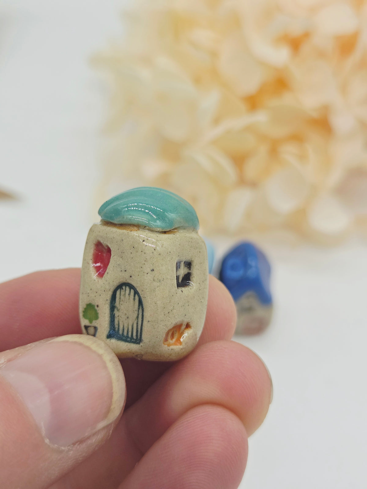 Tiny Ceramic Village - Bluebell Avenue