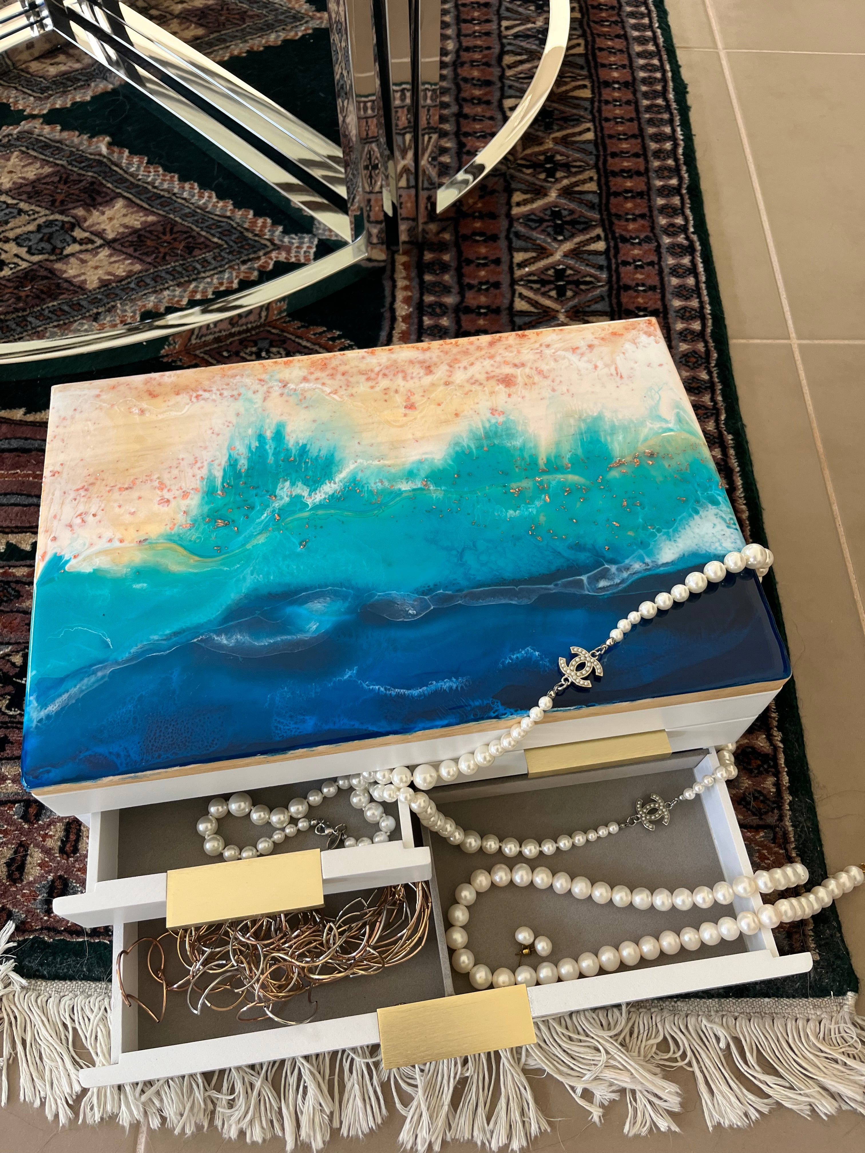 Jewellery box | gift for her | gift ideas | girlfriend | handmade