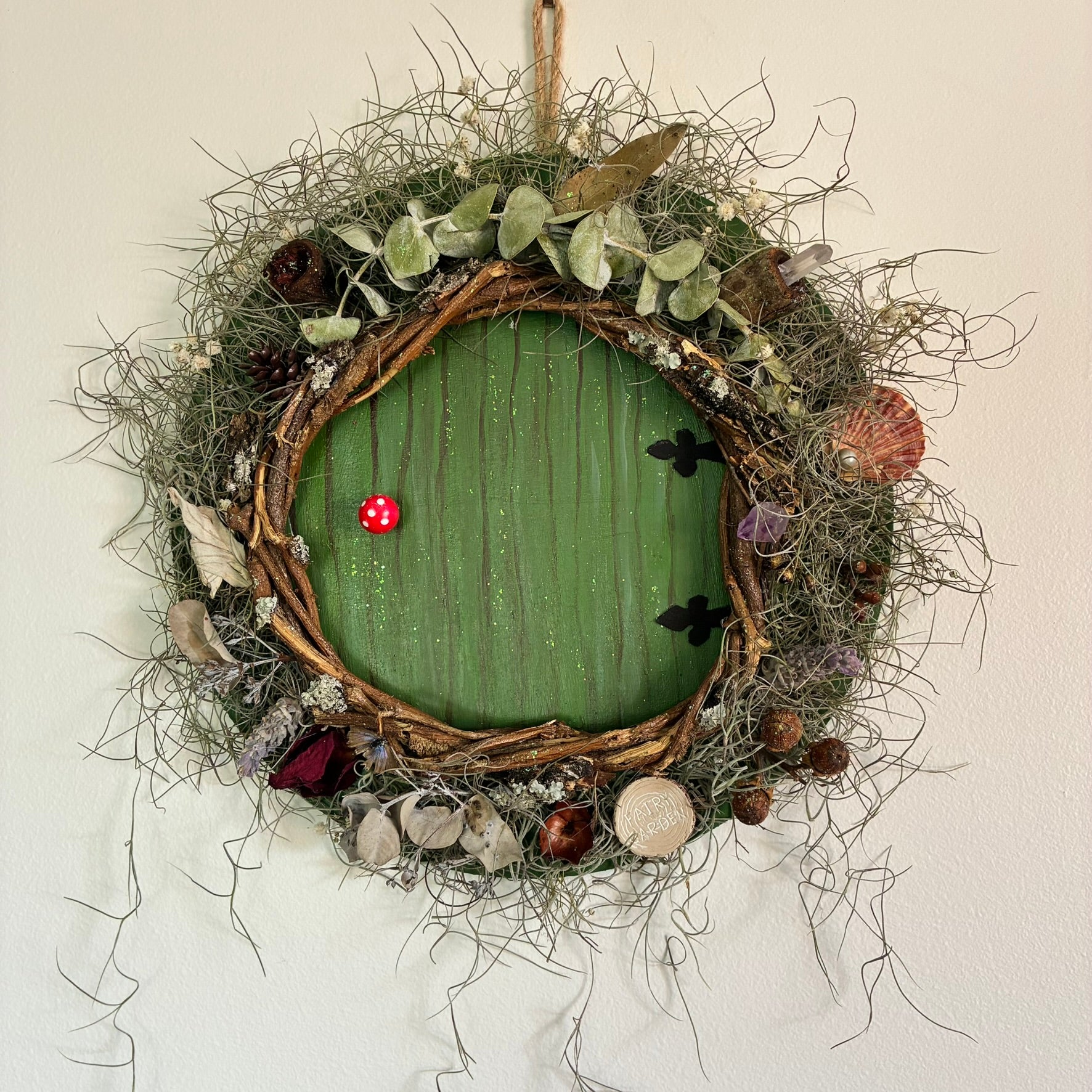 Wreath - Faery Door (Green)