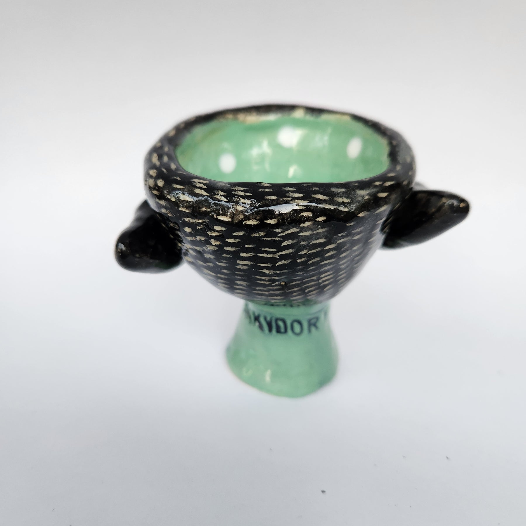 Treasure keeper. little clay bird