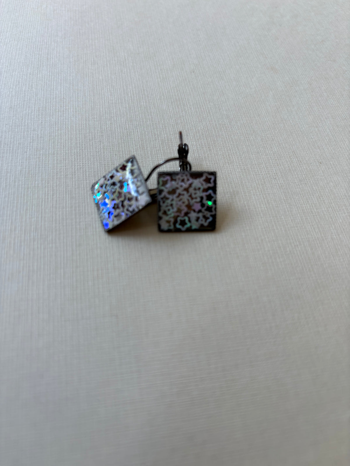 Square Resin earrings