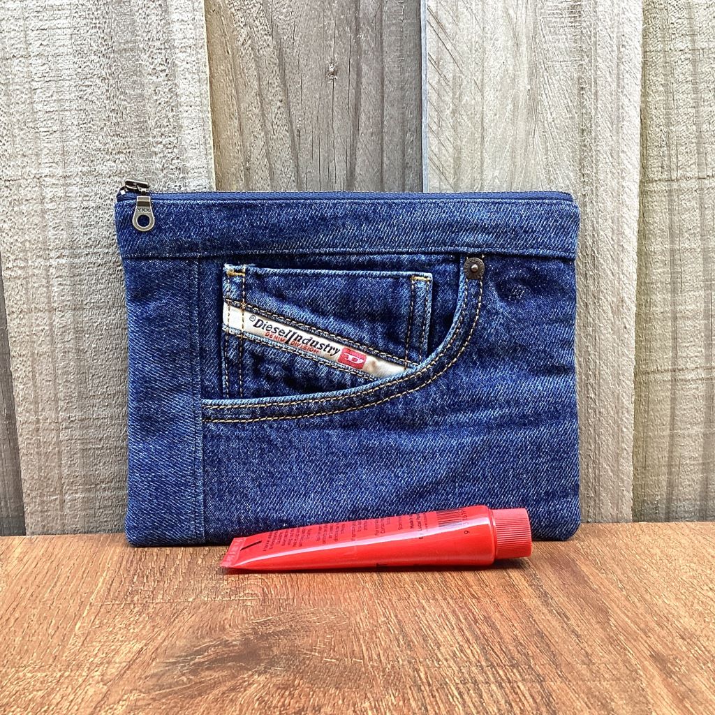 Upcycled Denim Coin Purse – Diesel Jeans Pocket