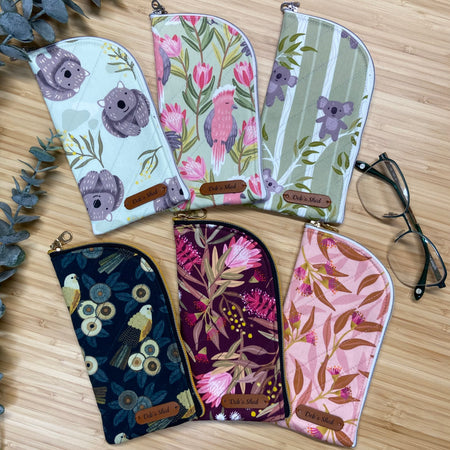 Glasses Case - Australian Themed Fabric 3