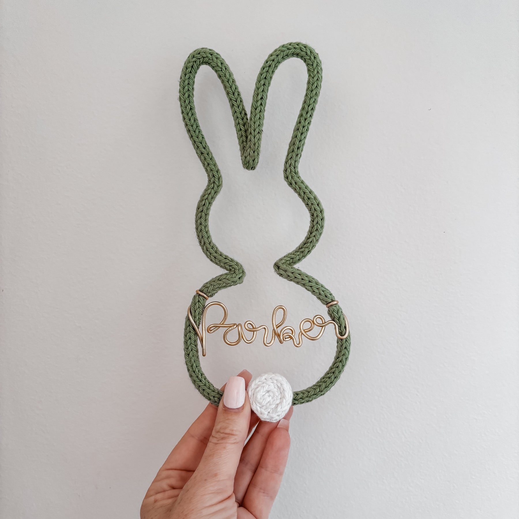 Knitted Bunny Customisable | Pick your Colour