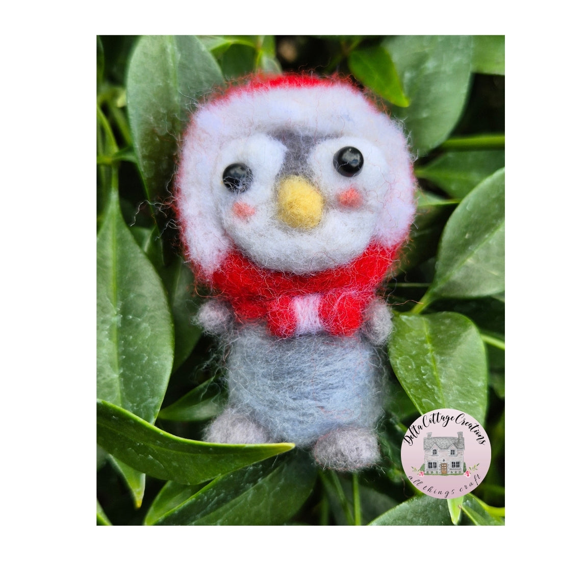 Needle Felted Super Cute Penguin