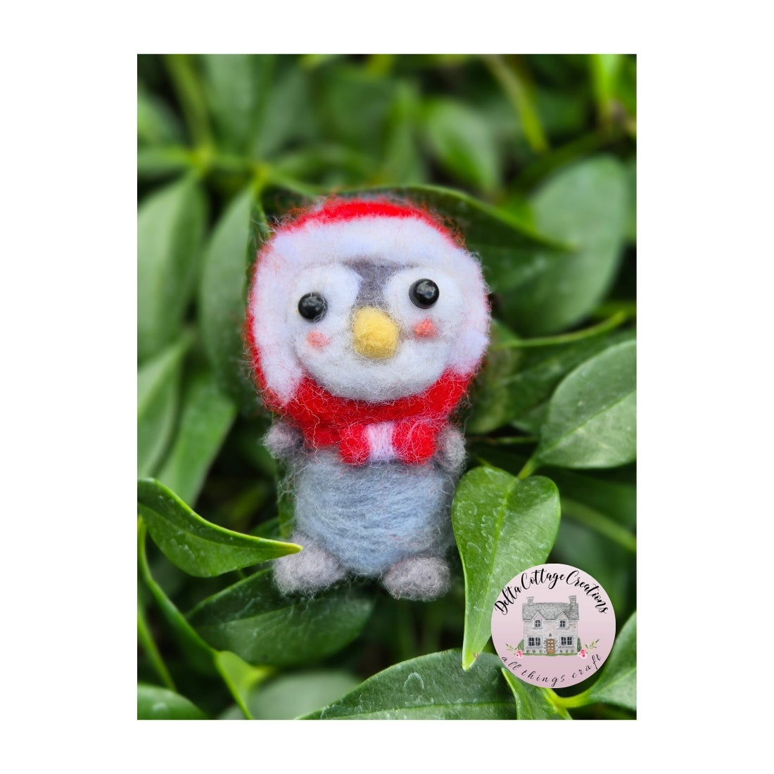 Needle Felted Super Cute Penguin