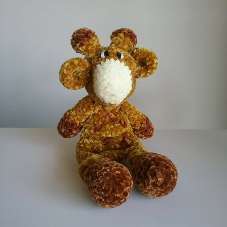 Giraffe Crochet Snuggler