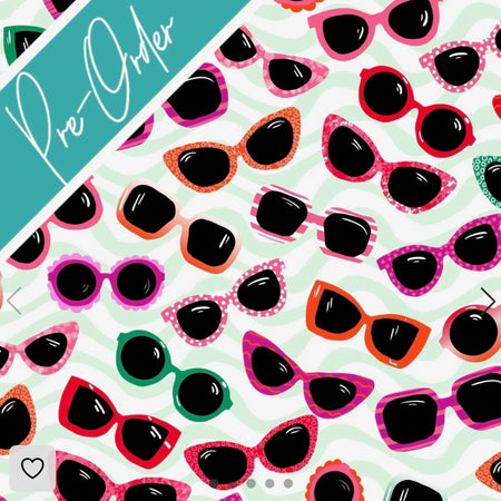 PRE-ORDER Water-resistant wet bags - Sunglasses - Funky (Annette Winter)