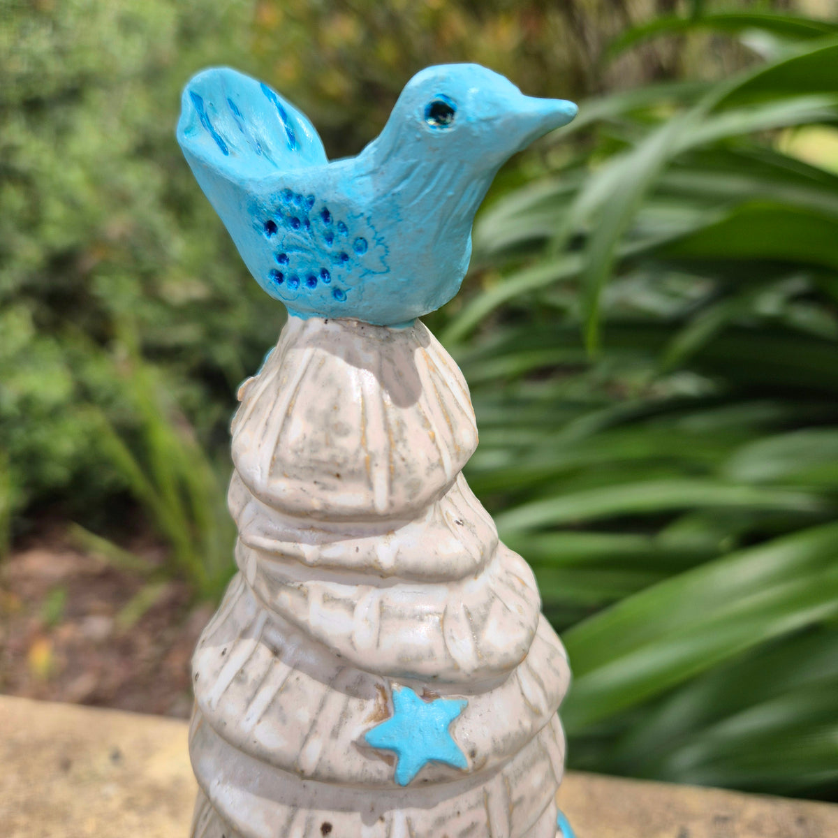 Ceramic Xmas Tree - Bluebird of Happiness