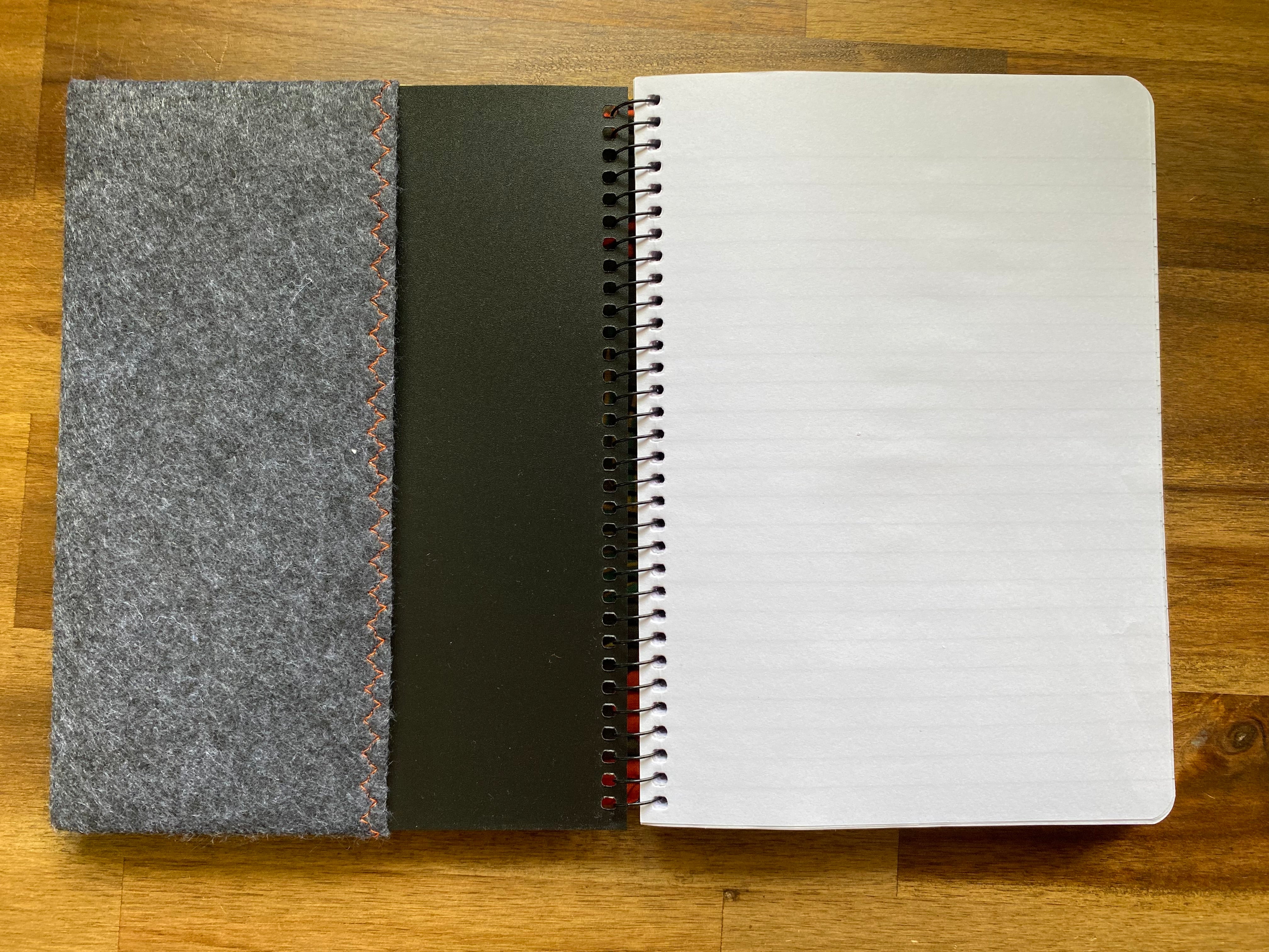 A5 Upcycled Notebook Fox