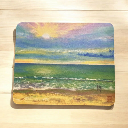 Home Office Desk Art Original Art Designed Beach Mousepad On Sale