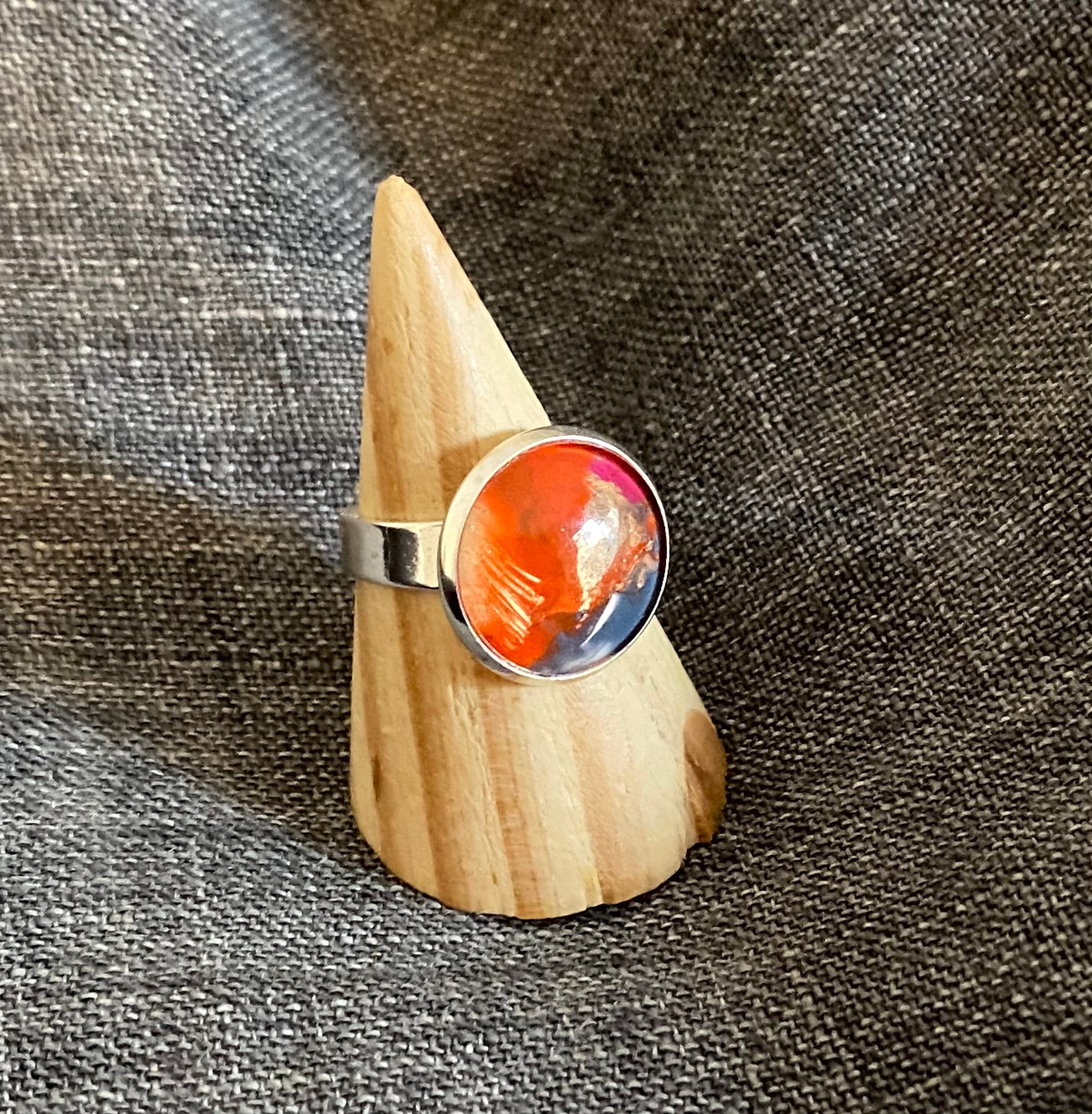 Mallee Sunset Ring Handmade - One of a Kind | Handmade Unique Ring