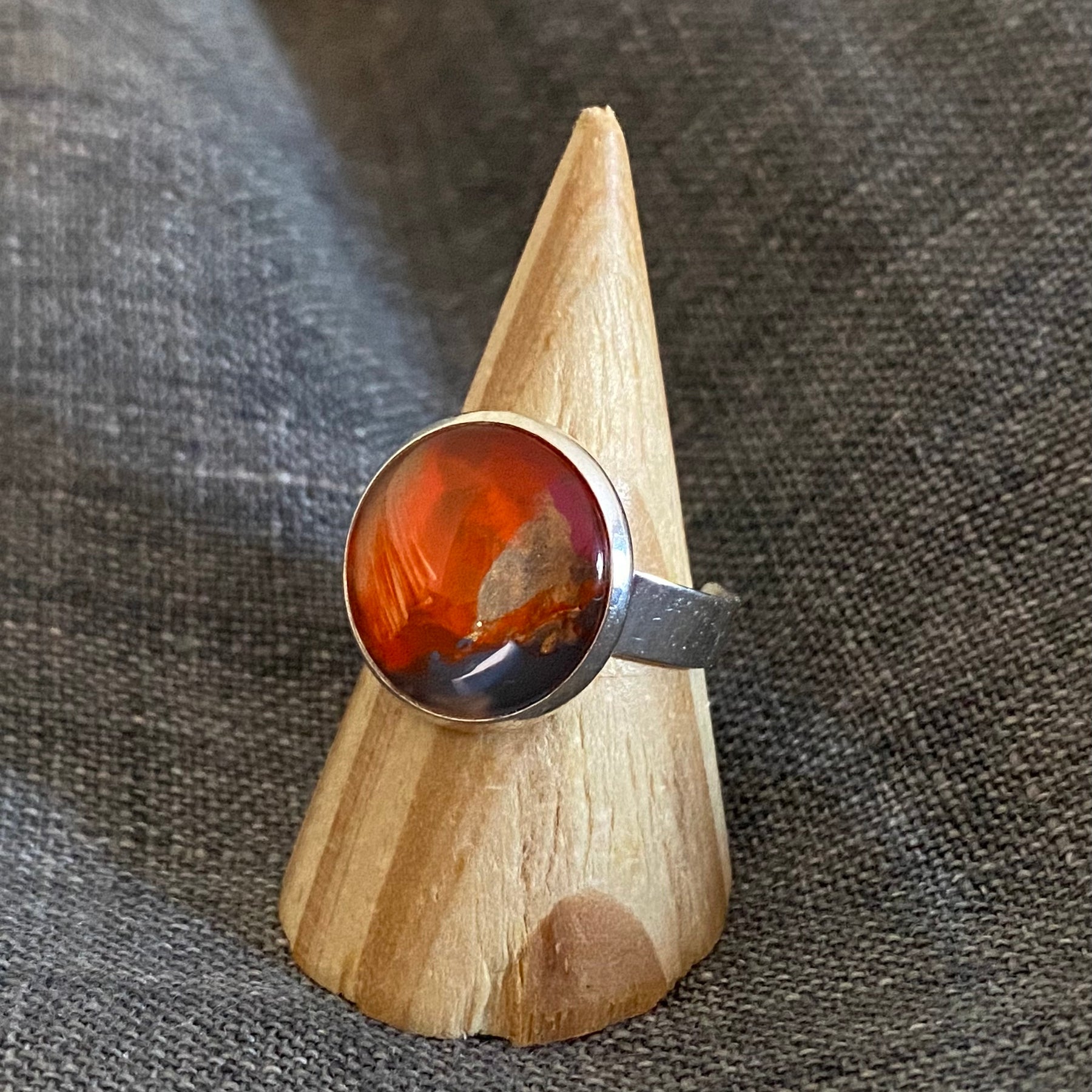 Mallee Sunset Ring Handmade - One of a Kind | Handmade Unique Ring