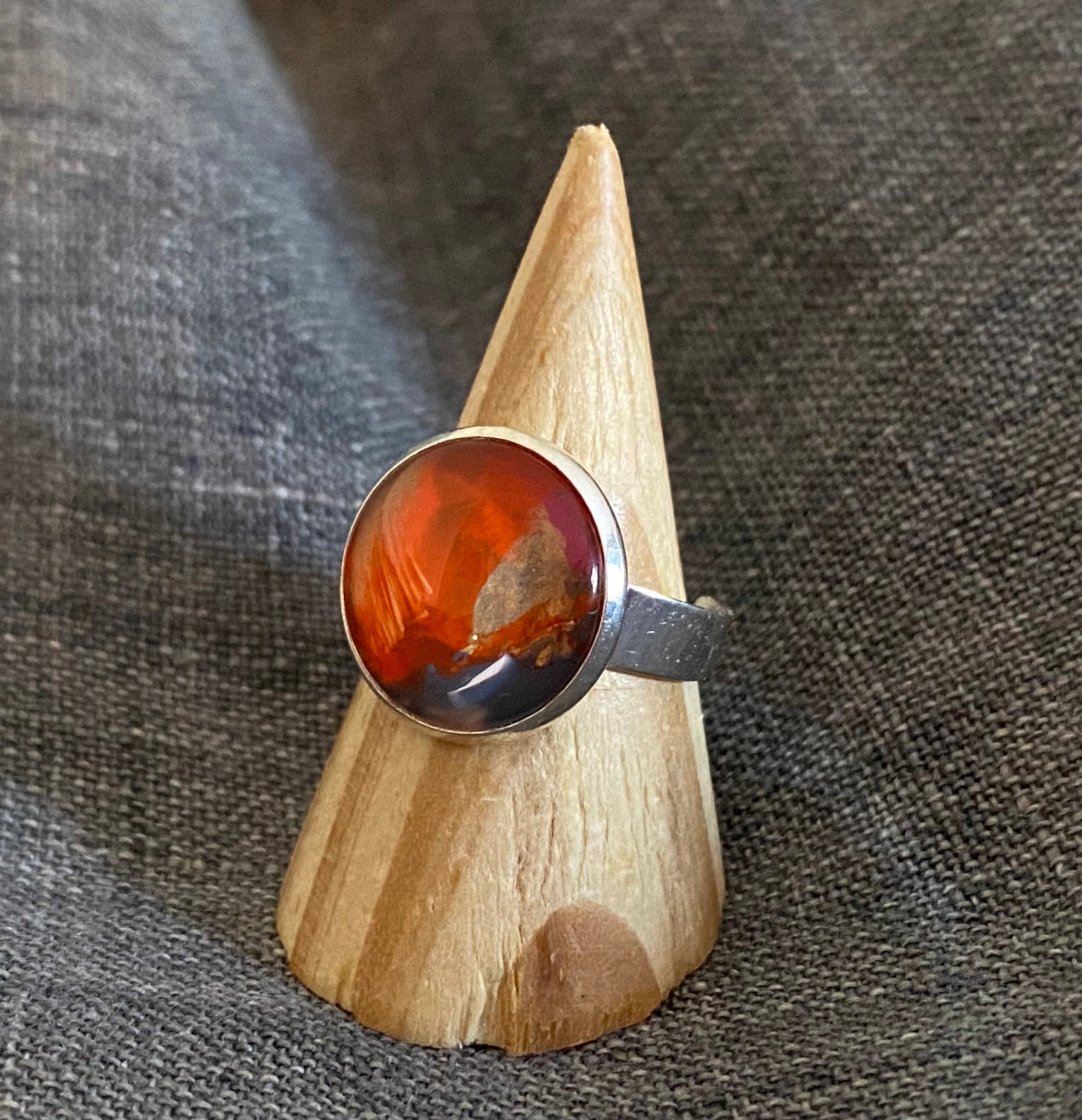 Mallee Sunset Ring Handmade - One of a Kind | Handmade Unique Ring