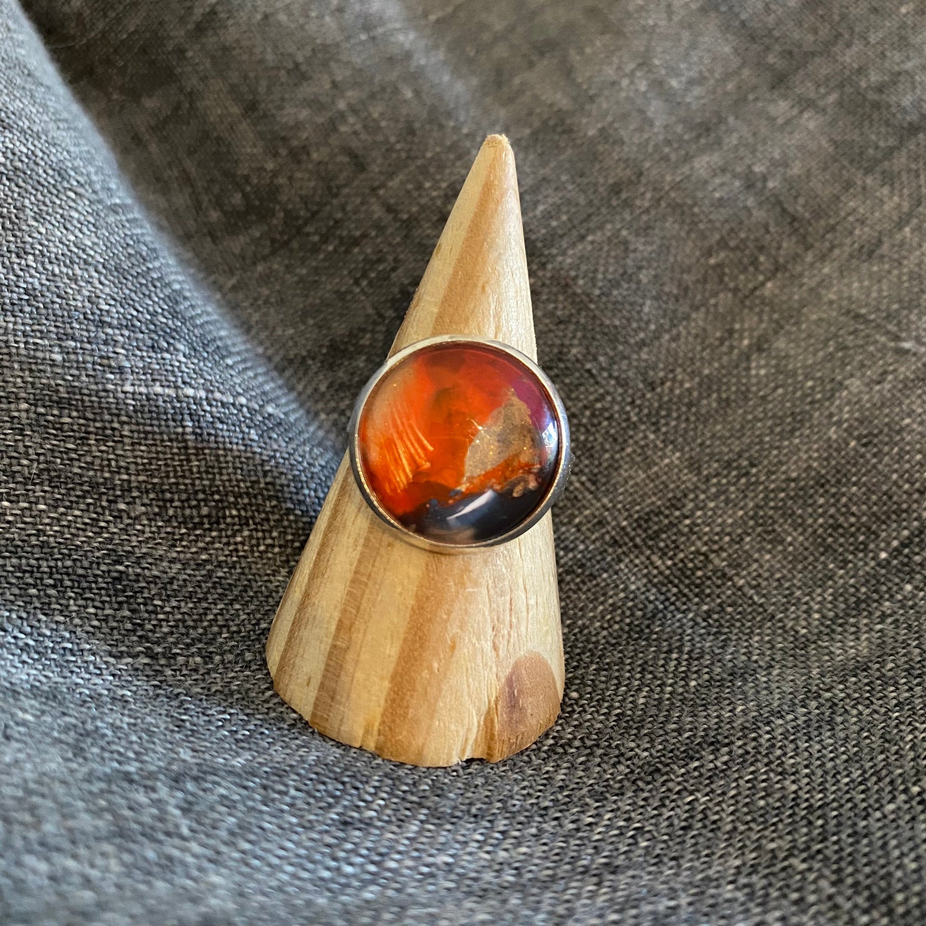 Mallee Sunset Ring Handmade - One of a Kind | Handmade Unique Ring
