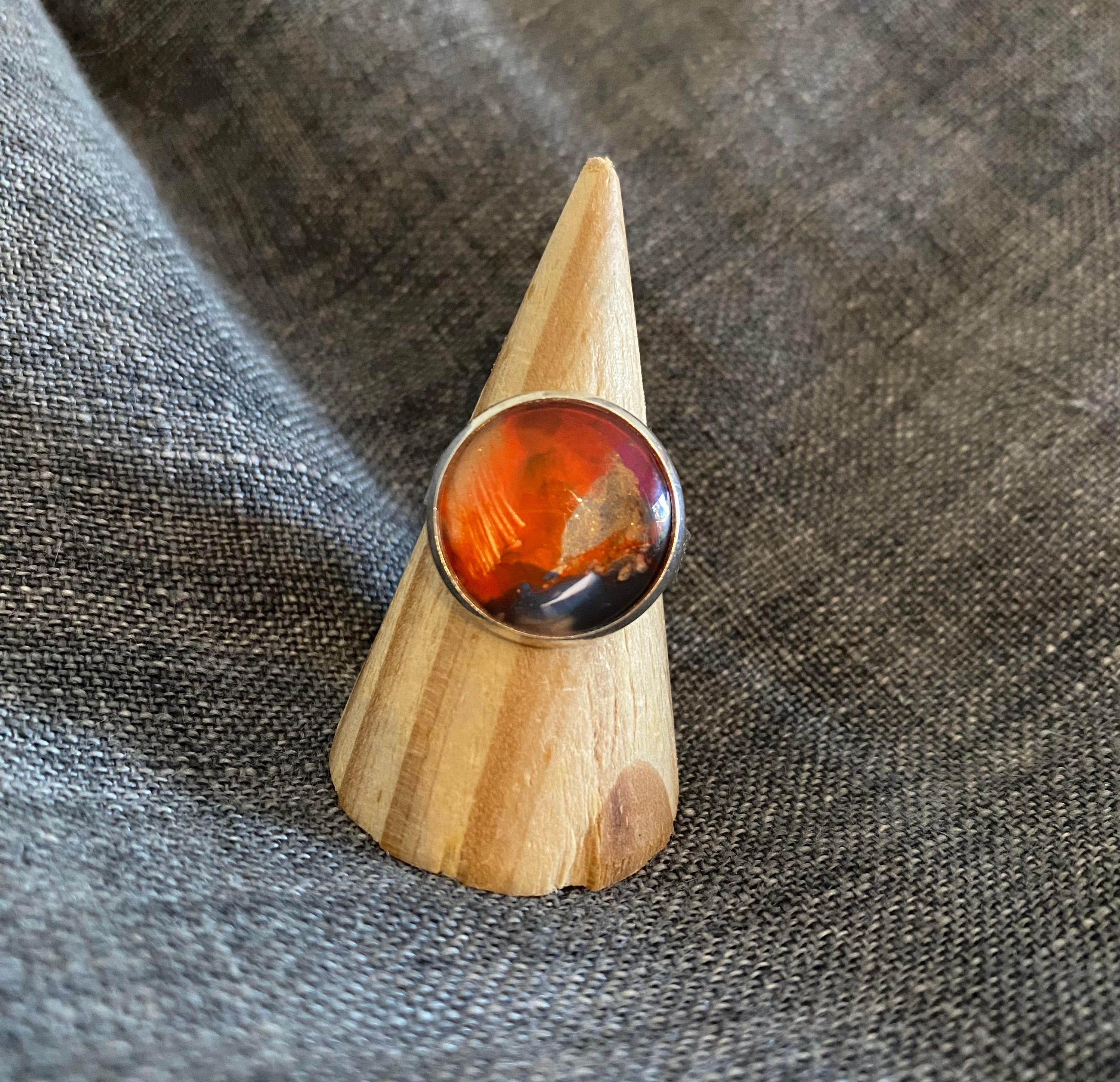 Mallee Sunset Ring Handmade - One of a Kind | Handmade Unique Ring