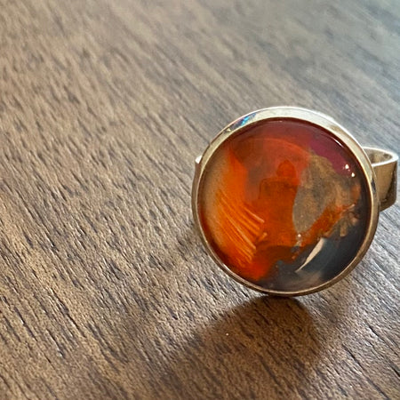 Mallee Sunset Ring Handmade - One of a Kind | Handmade Unique Ring