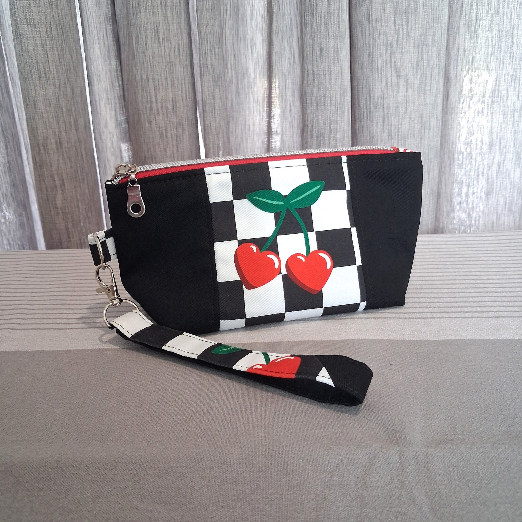 Cherry Pie - Wristlet Purse