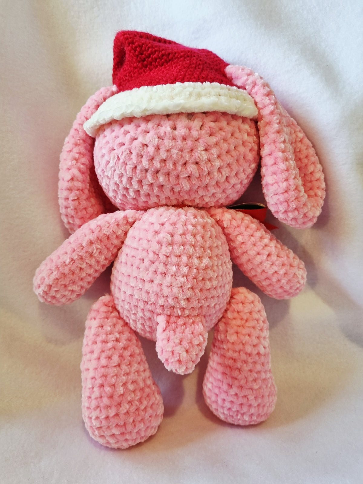 HANDMADE - Plushy Puppy ready for Christmas - Soft and Cuddly - BB09