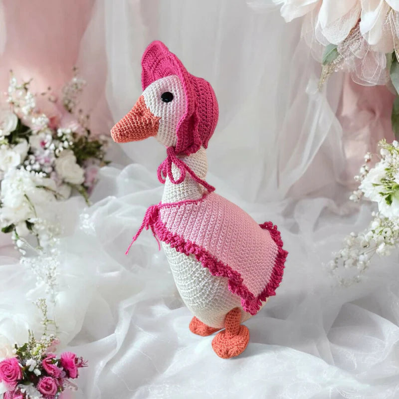 Crochet Mother Goose or Papa Goose