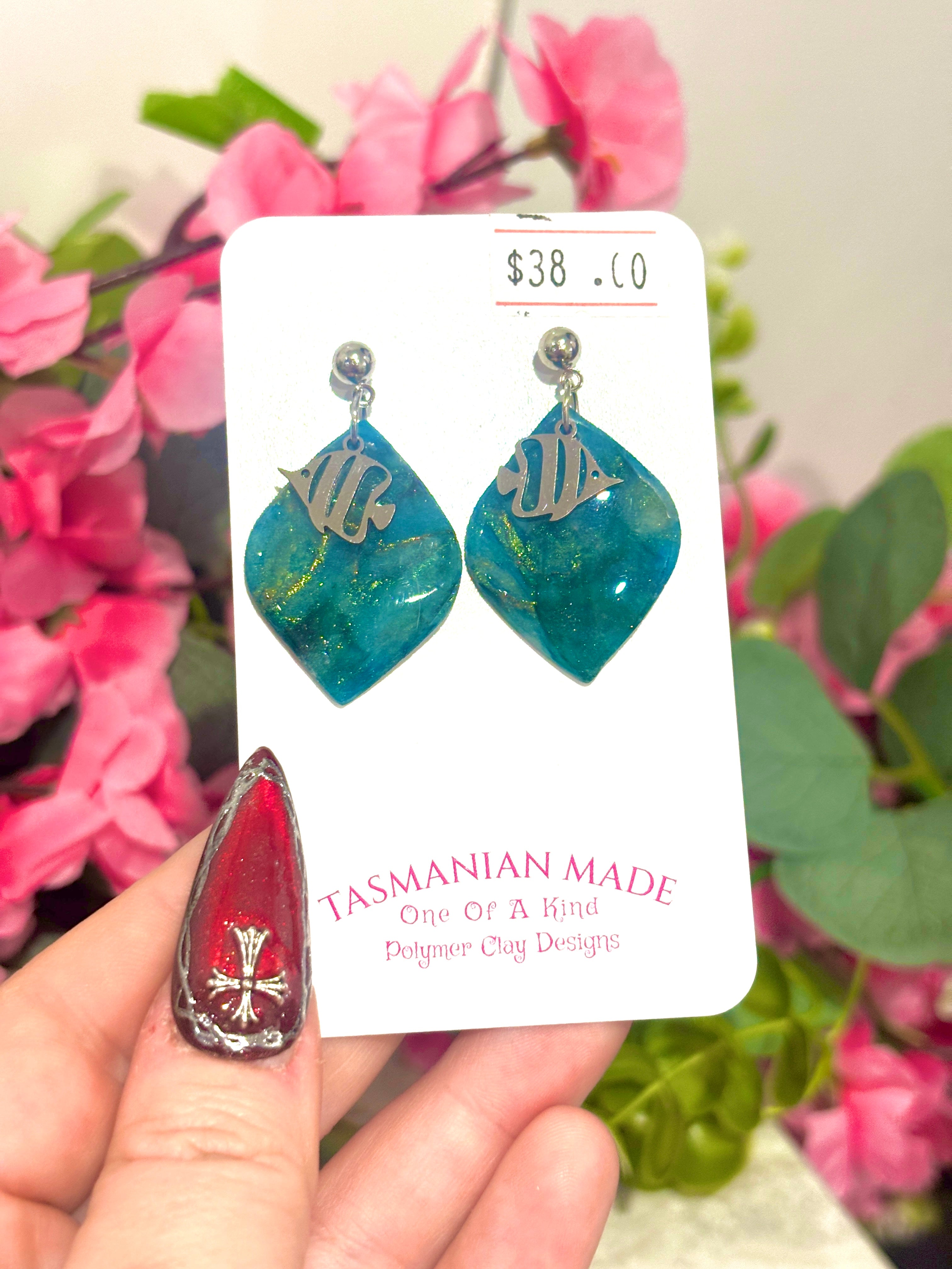 Southern Ocean Collection – Tropical Reef Fish Earrings