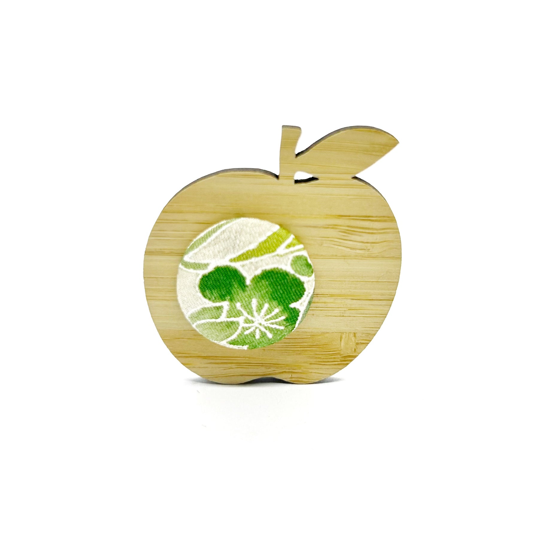 Kimono Apple Brooch