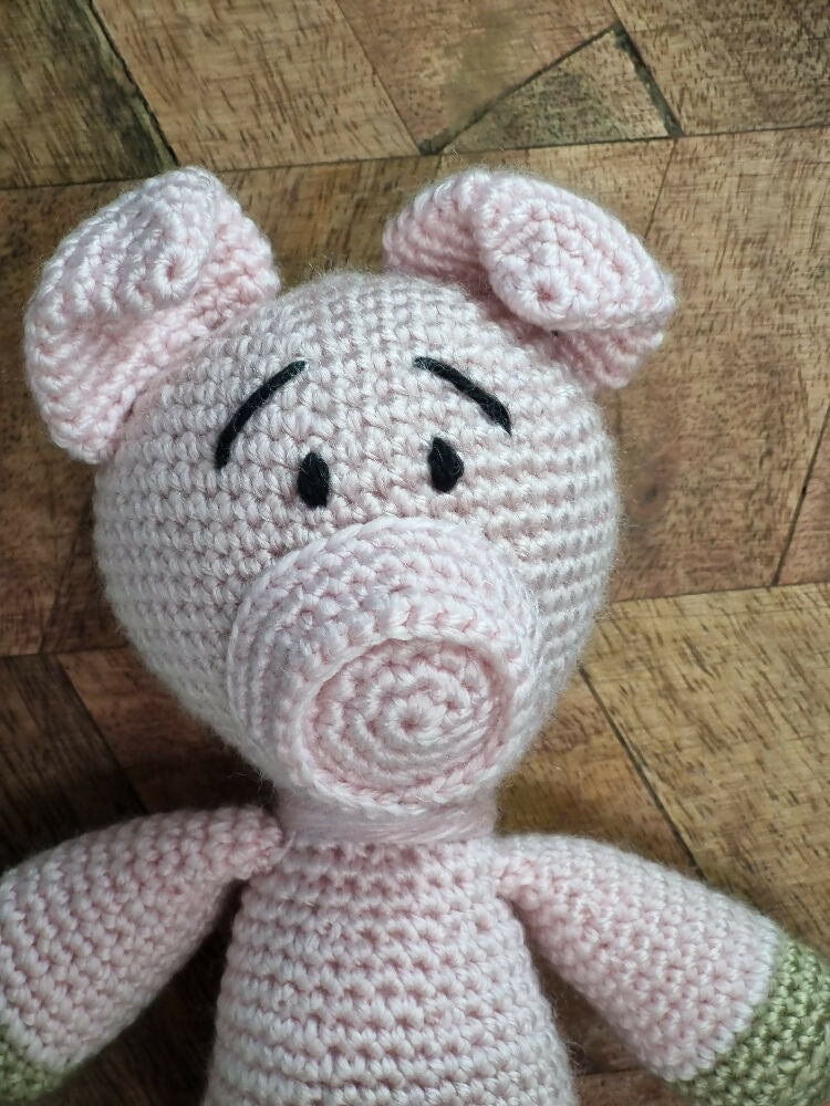 Crochet Pig Toy