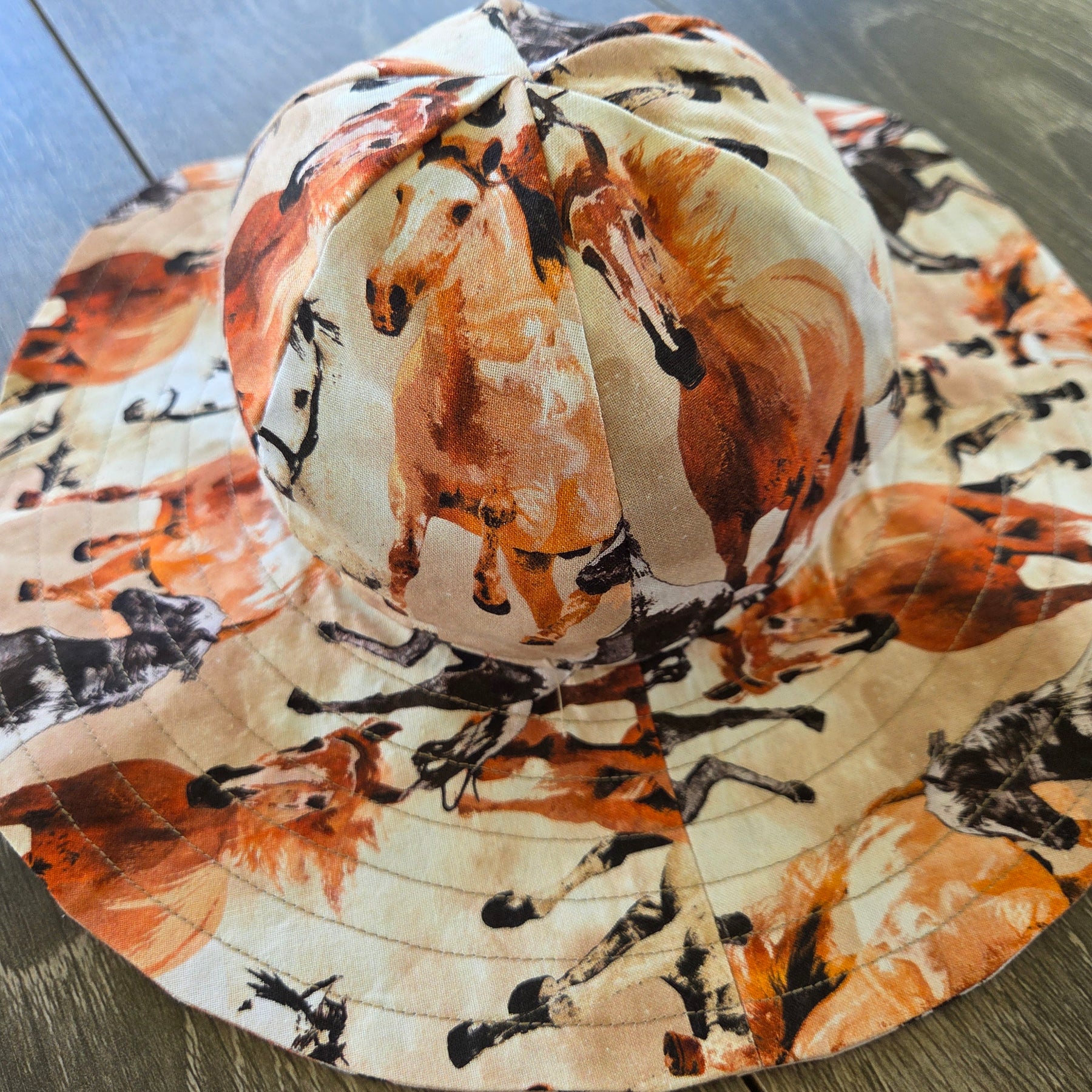 "Spirit Horses" Baby Sunhat (3-6 Months)