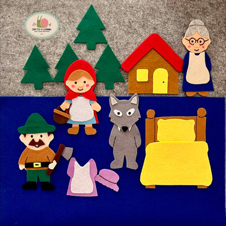Little Red Riding Hood Felt Board Set