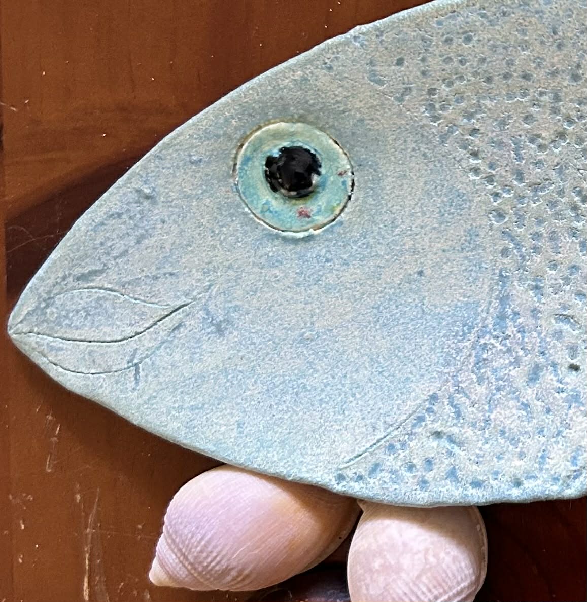 Spoon Fish Spoon Rest | Hand Built Fish