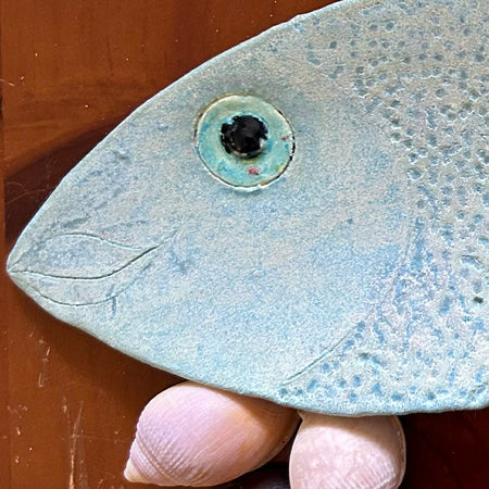 Spoon Fish Spoon Rest | Hand Built Fish