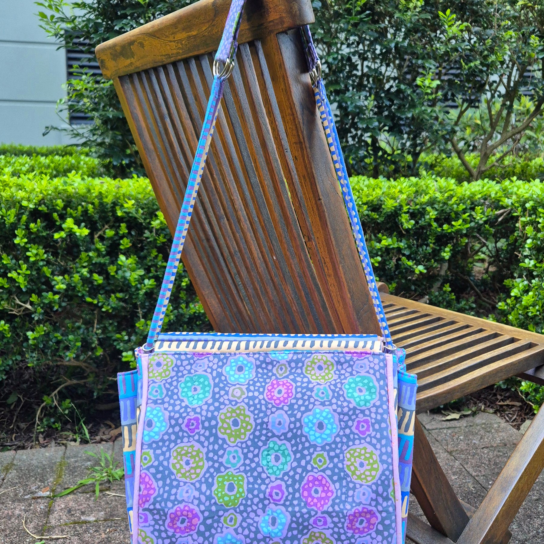 Large Knitting Project Bag – Convertible Shoulder Bag