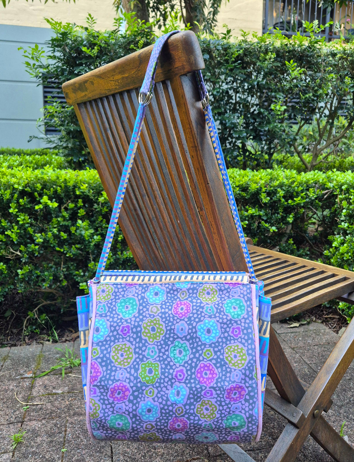 Large Knitting Project Bag – Convertible Shoulder Bag