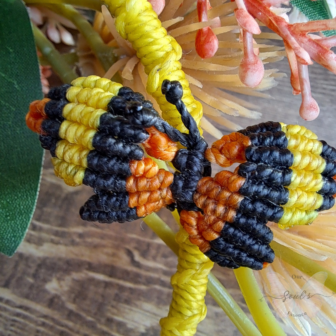 Carnelian Micro Macramé Tree Decor
