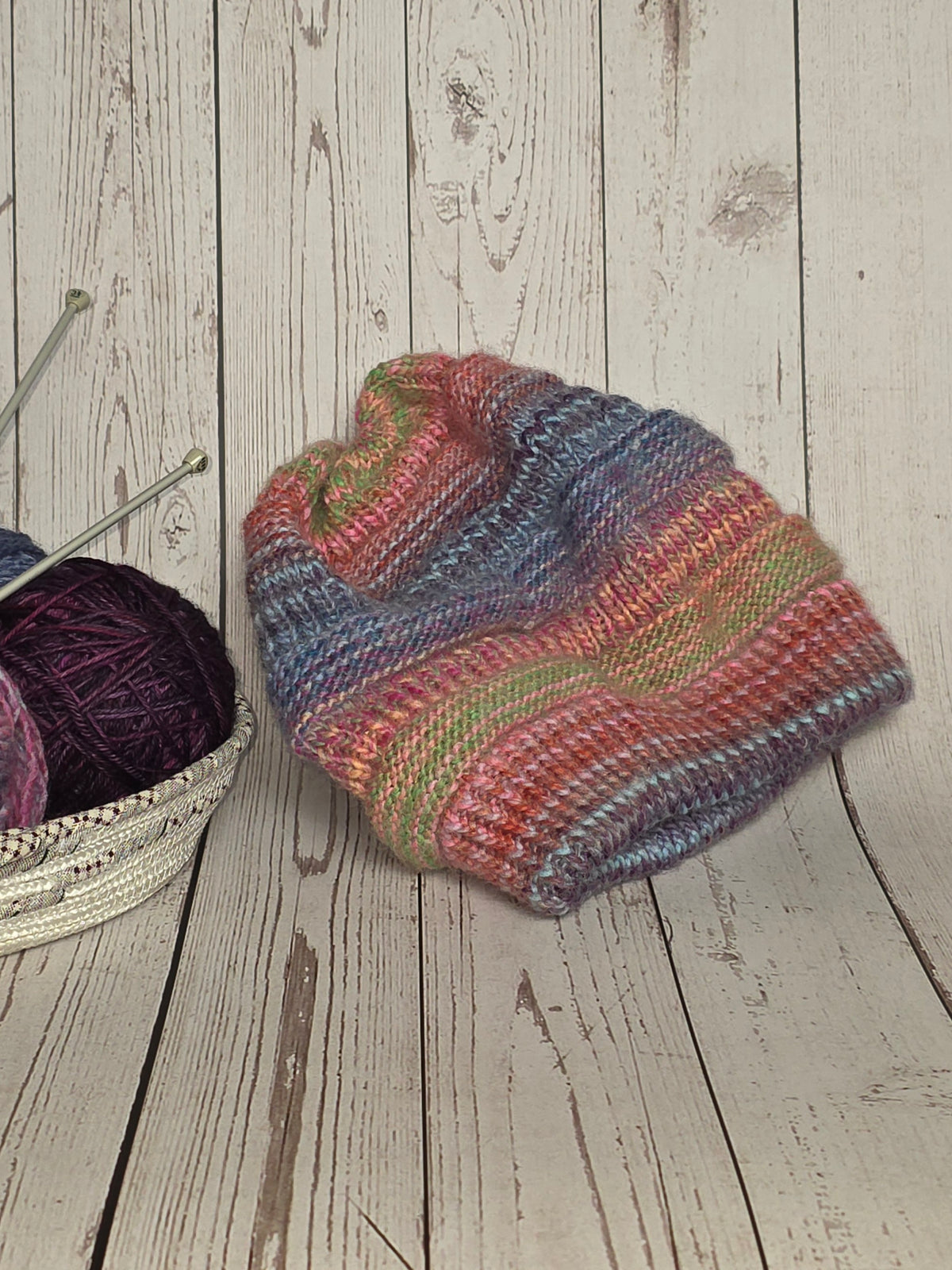 Hand Knitted Slouchy Beanie