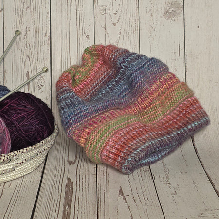 Hand Knitted Slouchy Beanie