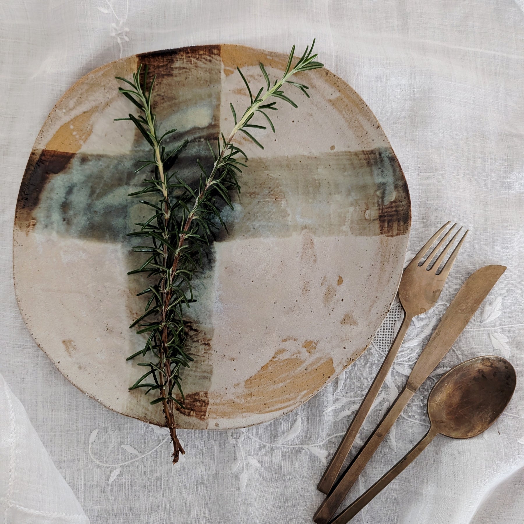 Ceramic Everyday Plate | versatile • art • everyday