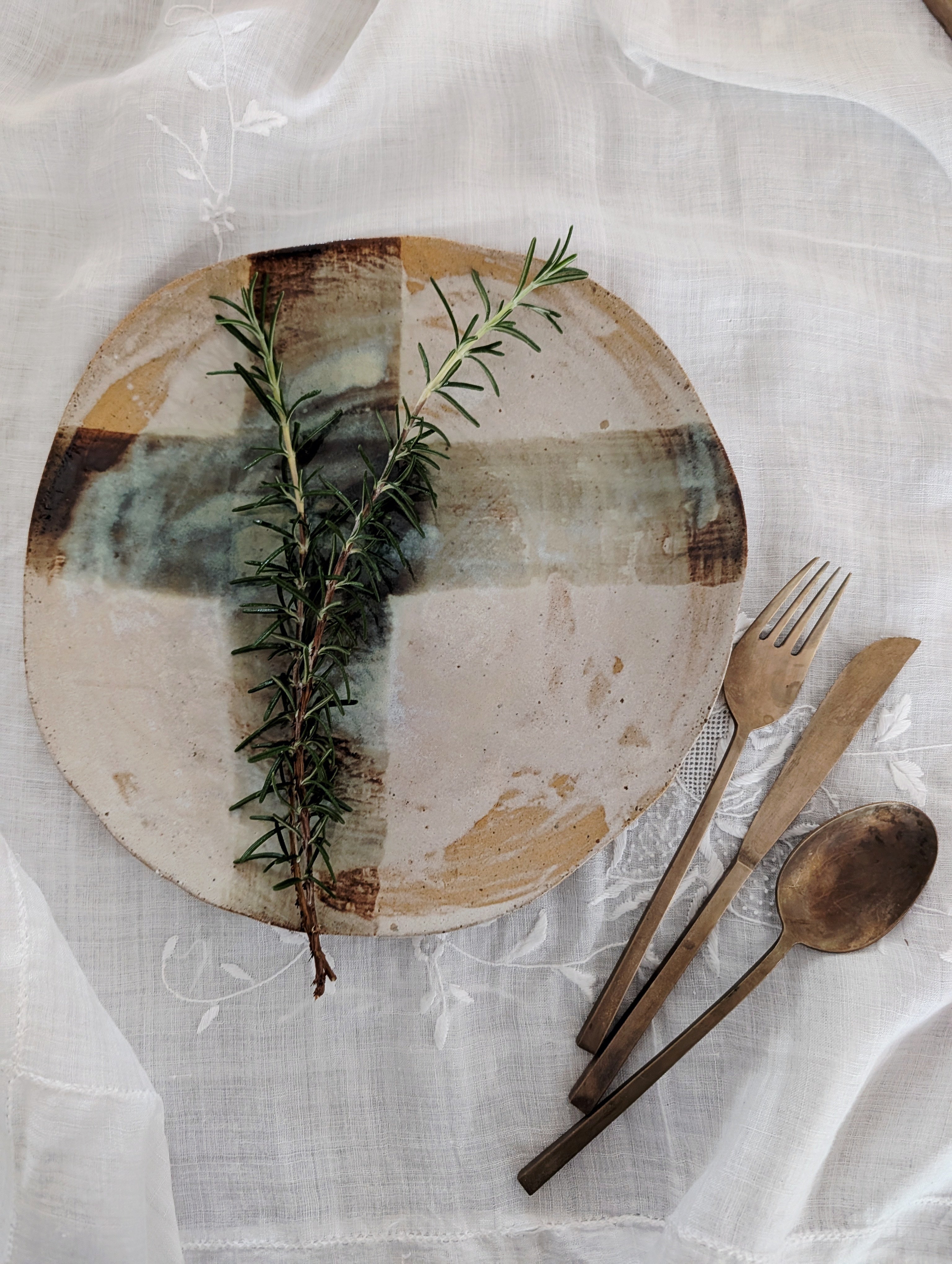 Ceramic Everyday Plate | versatile • art • everyday