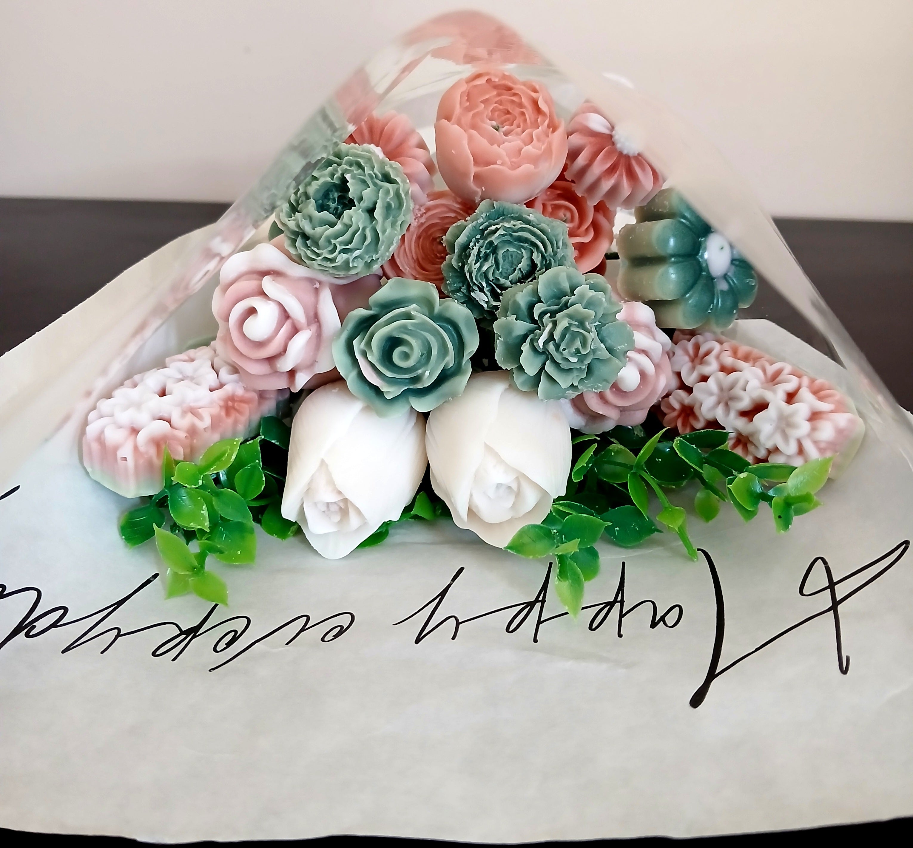 Hand Held Bouquet Sea Salt & Driftwood