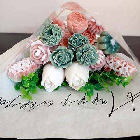 Hand Held Bouquet Sea Salt & Driftwood