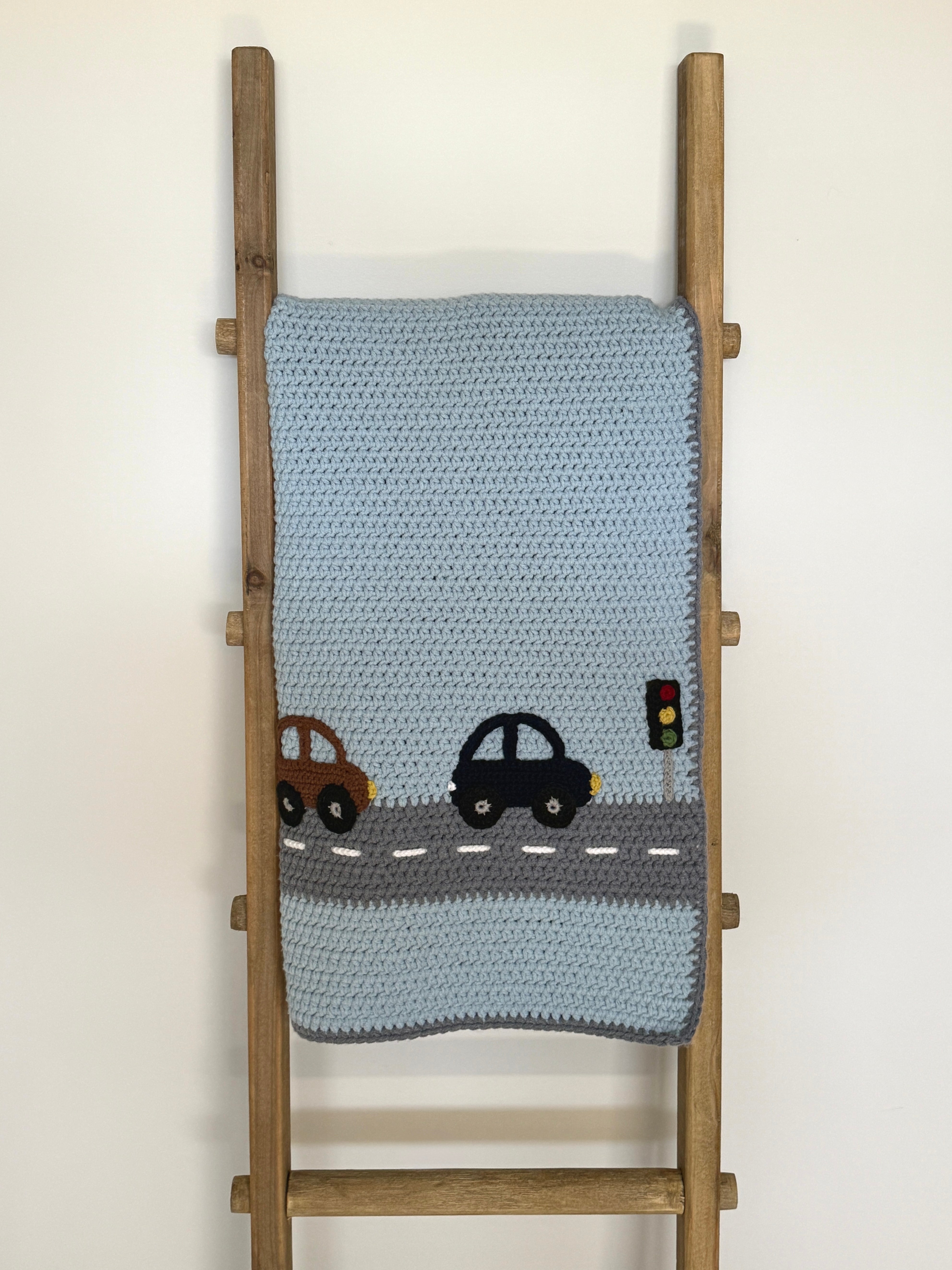 Little Car Baby Blanket