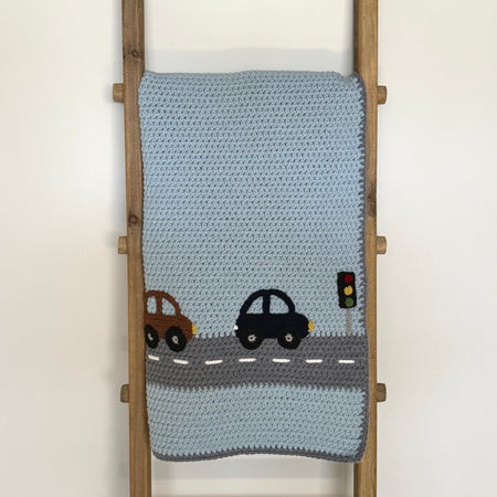 Little Car Baby Blanket