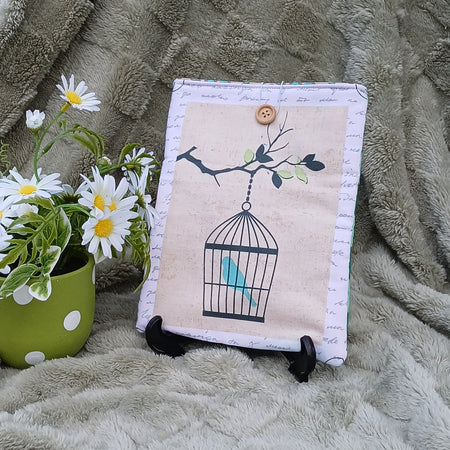 Bird Design Book Sleeve for Small Paperback & A5 Notebooks