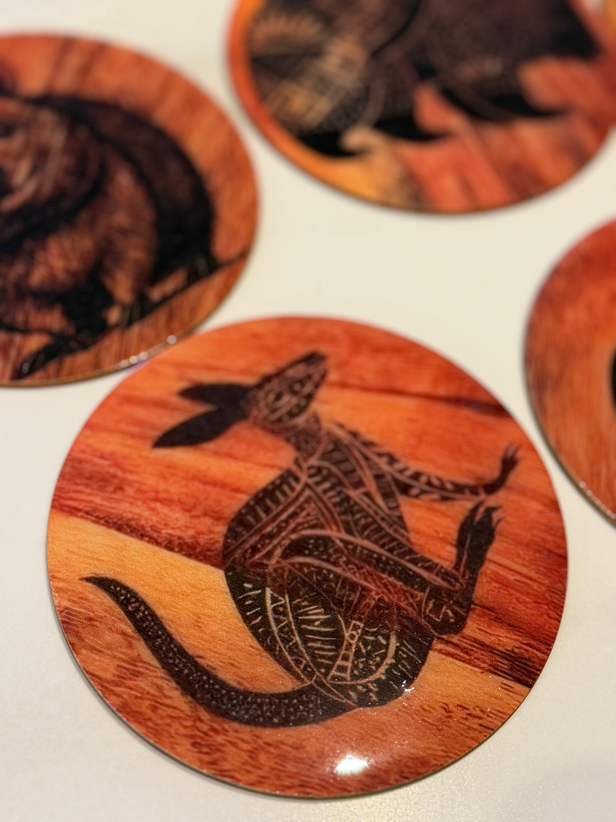 Coasters | Native coasters | wooden coasters | gift ideas | coffee table decor