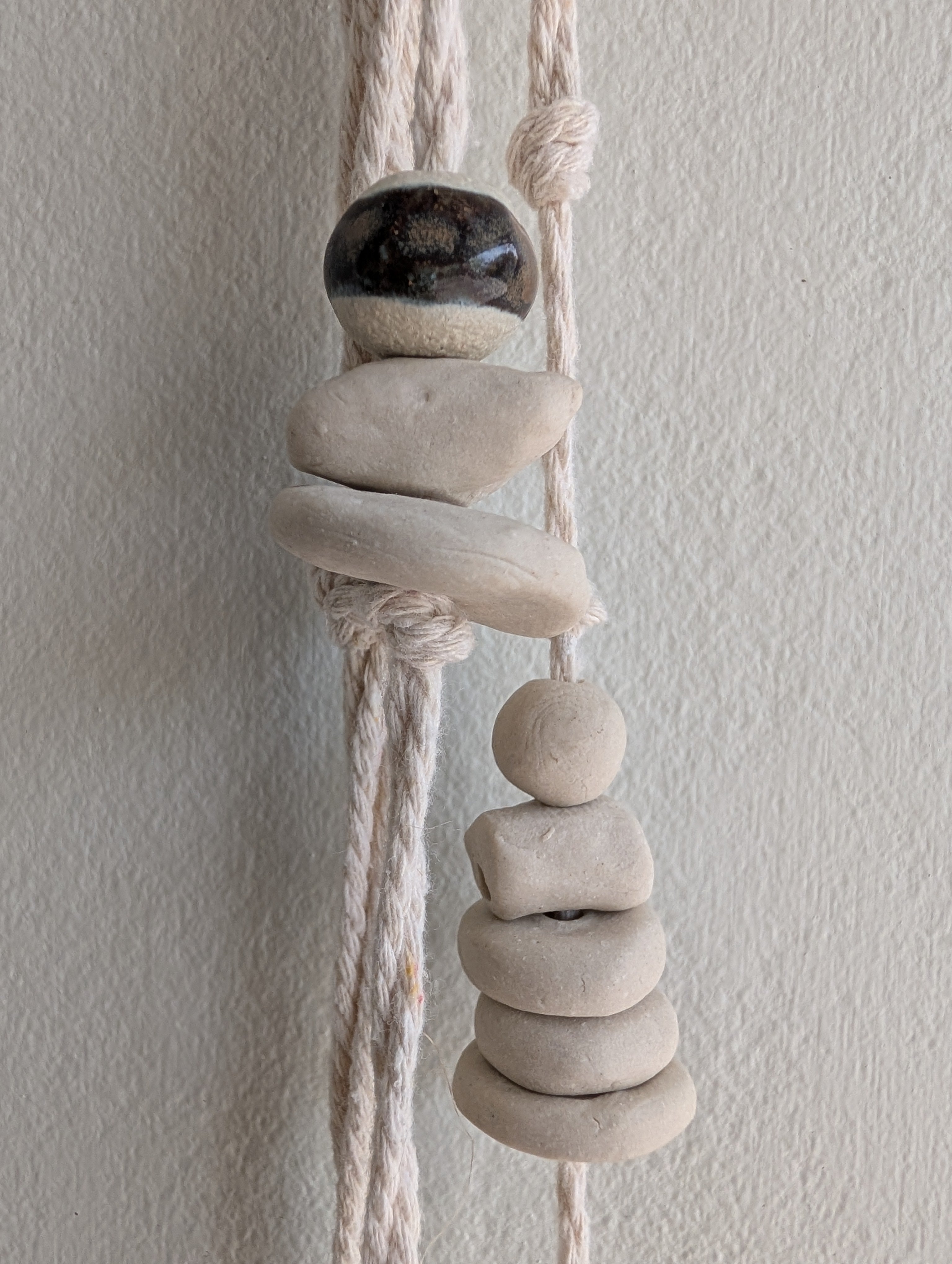 Ceramic Hanging Bells – Wind Chimes for Calm, Natural Homes