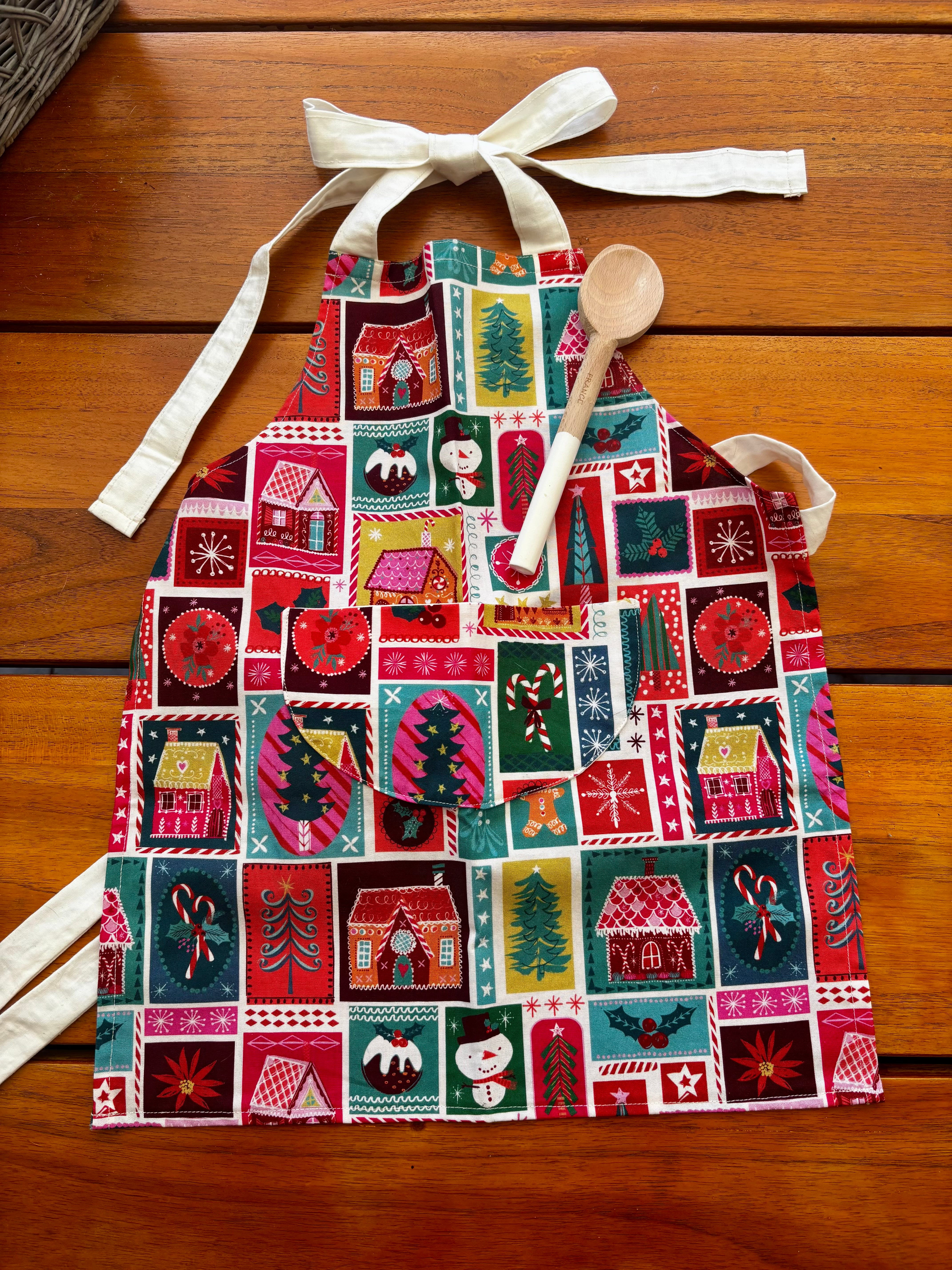 Christmas Apron for the little chef's