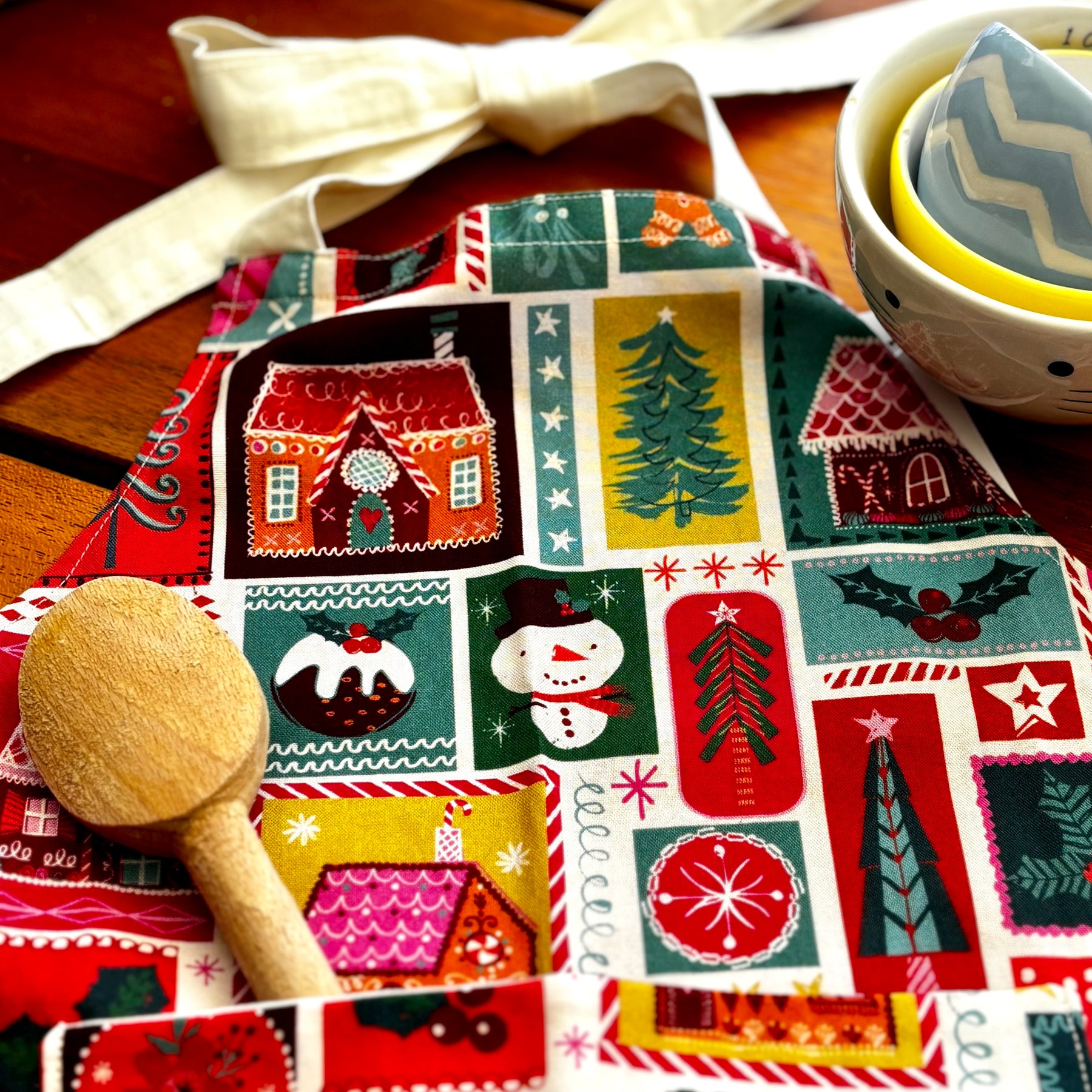 Christmas Apron for the little chef's